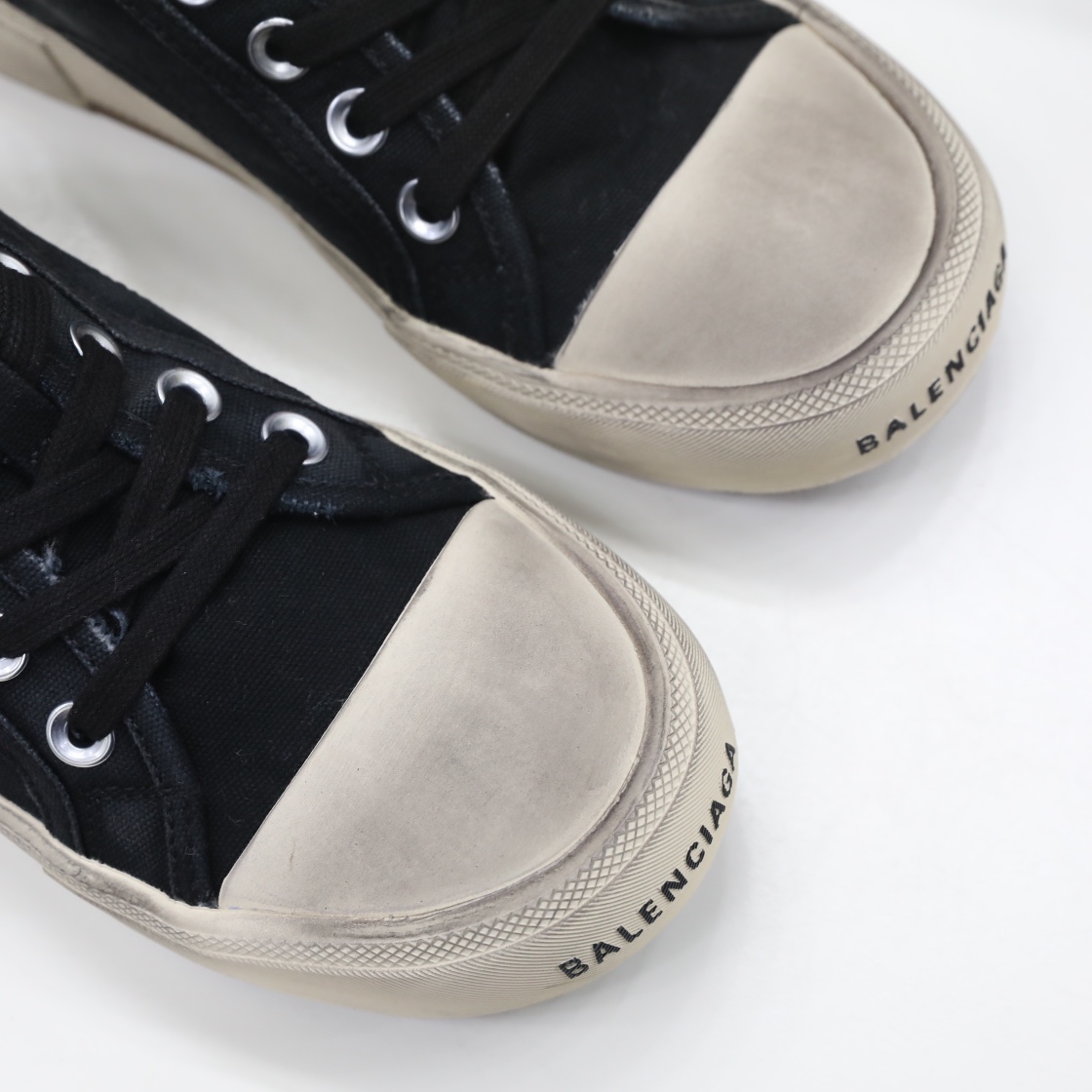 Balenciaga Herren Paris Sneaker Mule in Schwarz - EUR FASHION