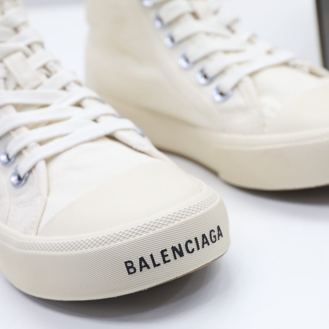 Balenciaga Paris High-Top-Sneaker für Herren in Weiß - EUR FASHION
