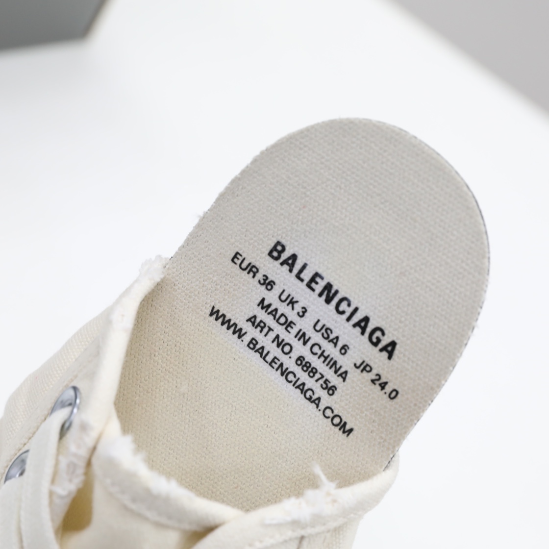 Balenciaga Paris High-Top-Sneaker für Herren in Weiß - EUR FASHION