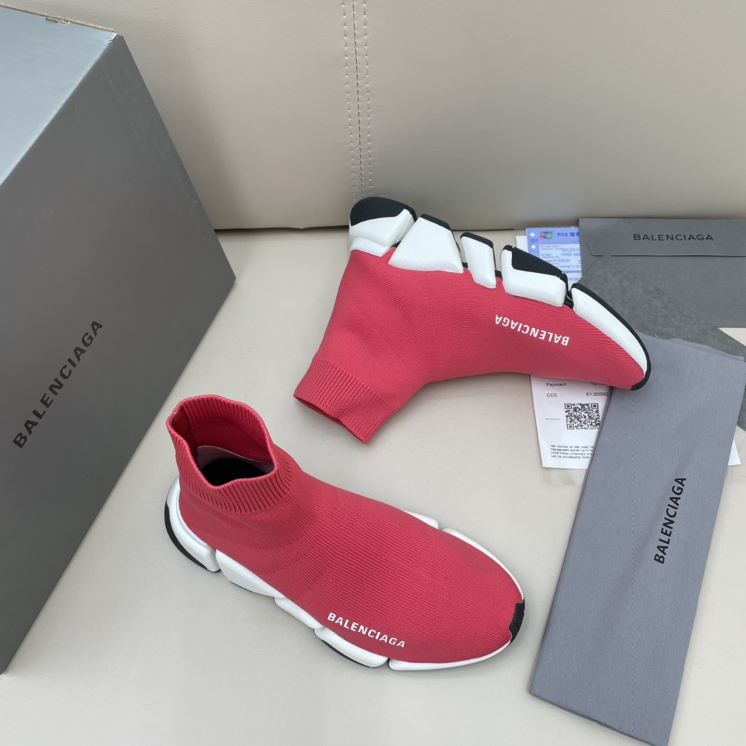 Balenciaga Speed ​​2.0 Sneaker aus recyceltem Strick - EUR FASHION