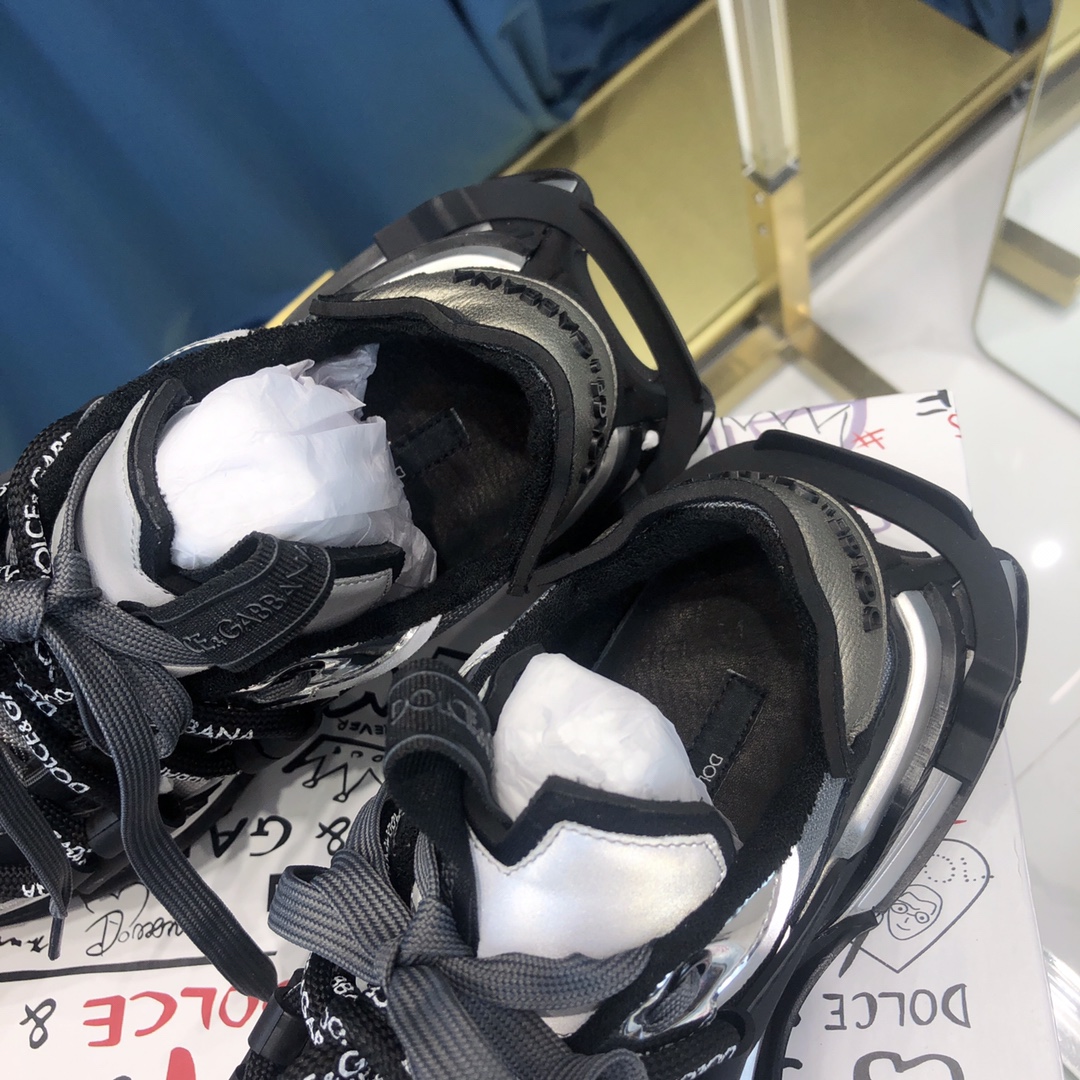 Dolce & Gabbana Space-Sneaker aus Materialmix - EUR FASHION