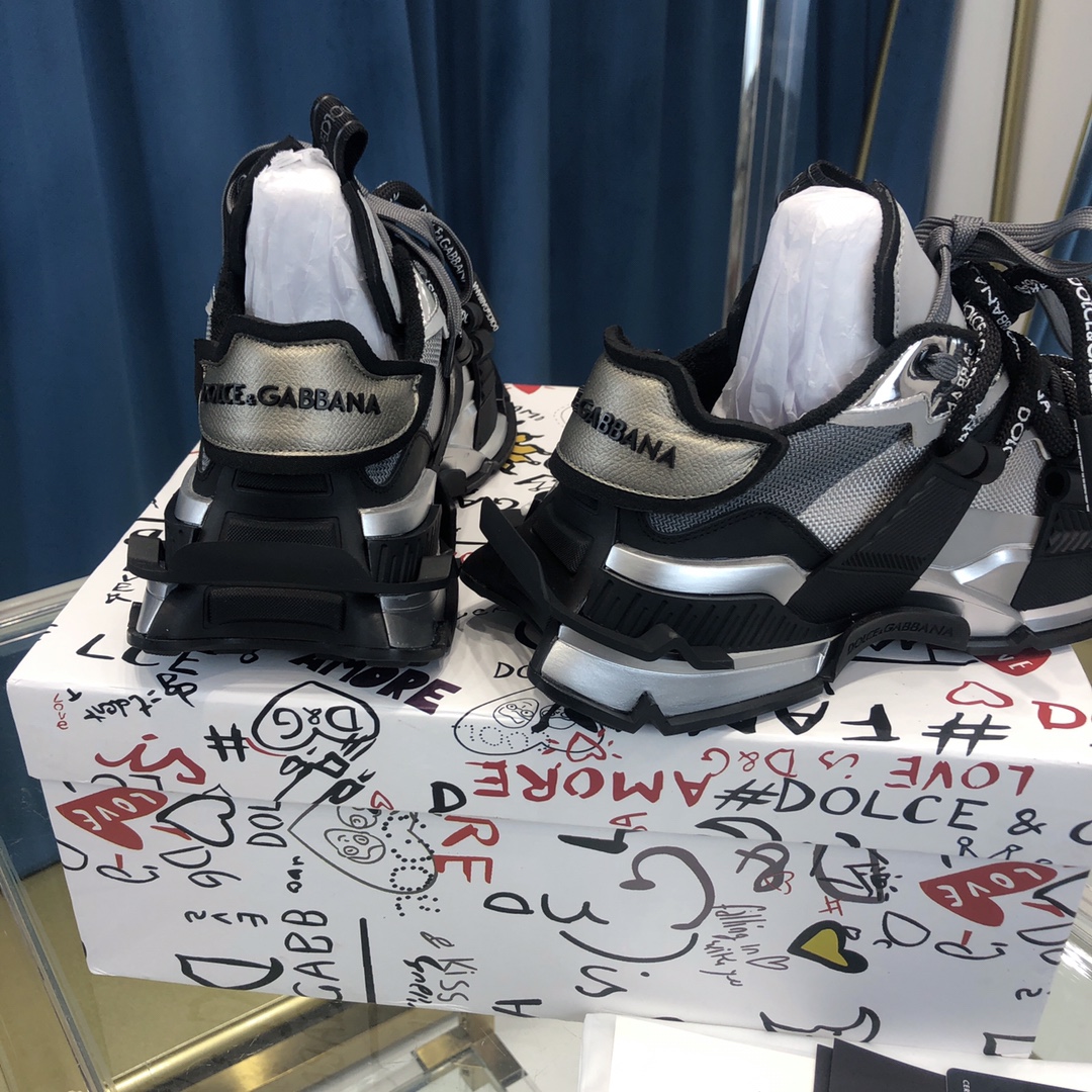 Dolce & Gabbana Space-Sneaker aus Materialmix - EUR FASHION
