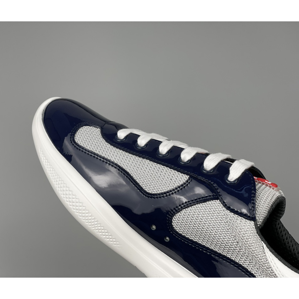 Prada America's Cup-Sneaker für Herren in Blau (nach britischer Größe) - EUR FASHION