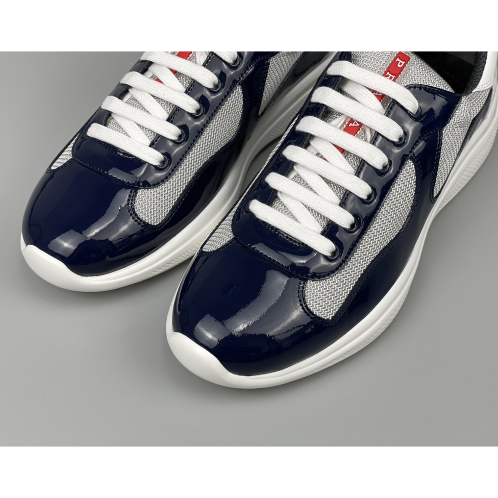 Prada America's Cup-Sneaker für Herren in Blau (nach britischer Größe) - EUR FASHION