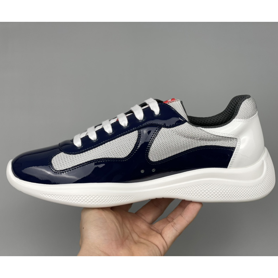 Prada America's Cup-Sneaker für Herren in Blau (nach britischer Größe) - EUR FASHION