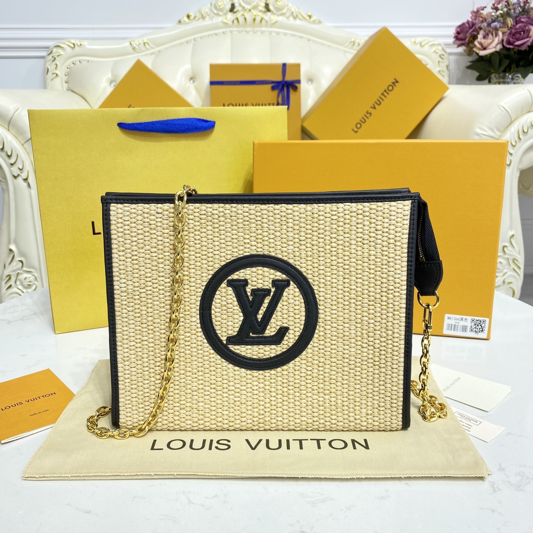 Louis Vuitton Kulturbeutel mit Kette M81366 (26-20-5cm) - EUR FASHION