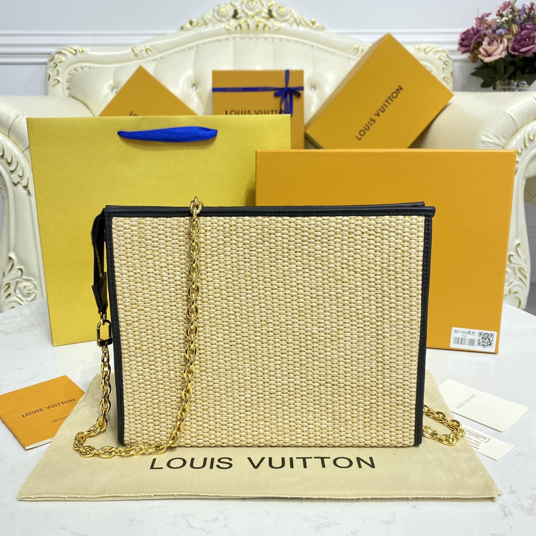 Louis Vuitton Kulturbeutel mit Kette M81366 (26-20-5cm) - EUR FASHION