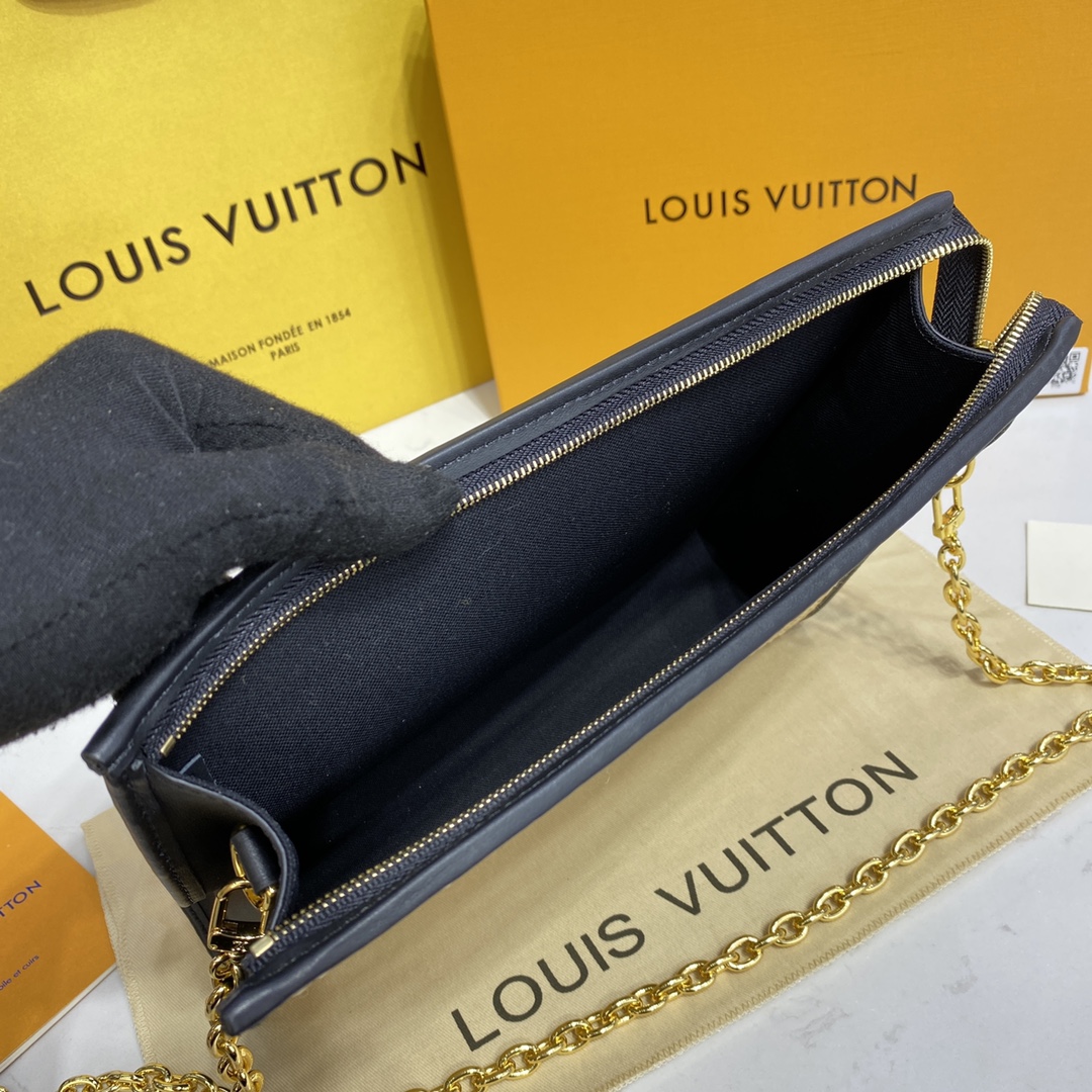 Louis Vuitton Kulturbeutel mit Kette M81366 (26-20-5cm) - EUR FASHION