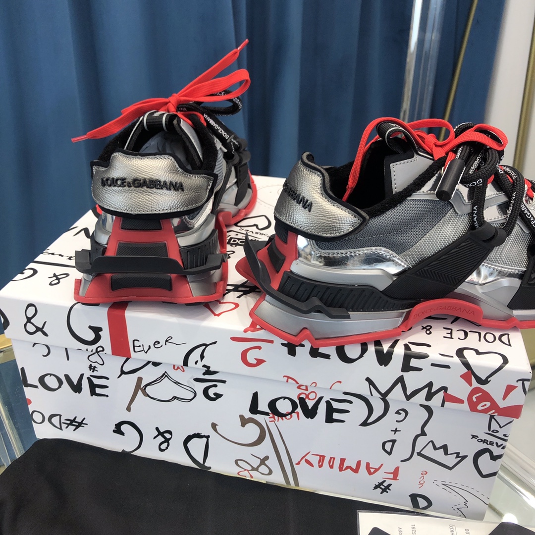 Dolce & Gabbana Space-Sneaker aus Materialmix - EUR FASHION