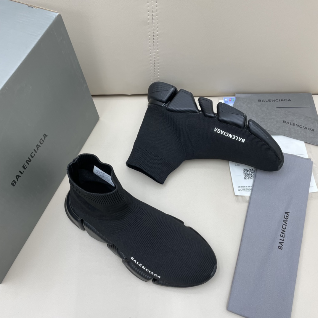 Balenciaga Speed ​​2.0 Sneaker aus recyceltem Strick - EUR FASHION