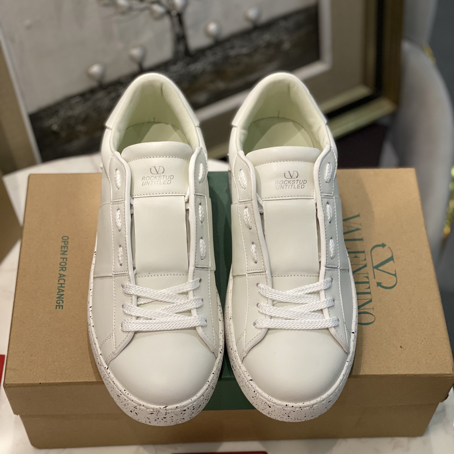 Valenti Open For A Change Sneaker aus biobasiertem Material in Weiß - EUR FASHION