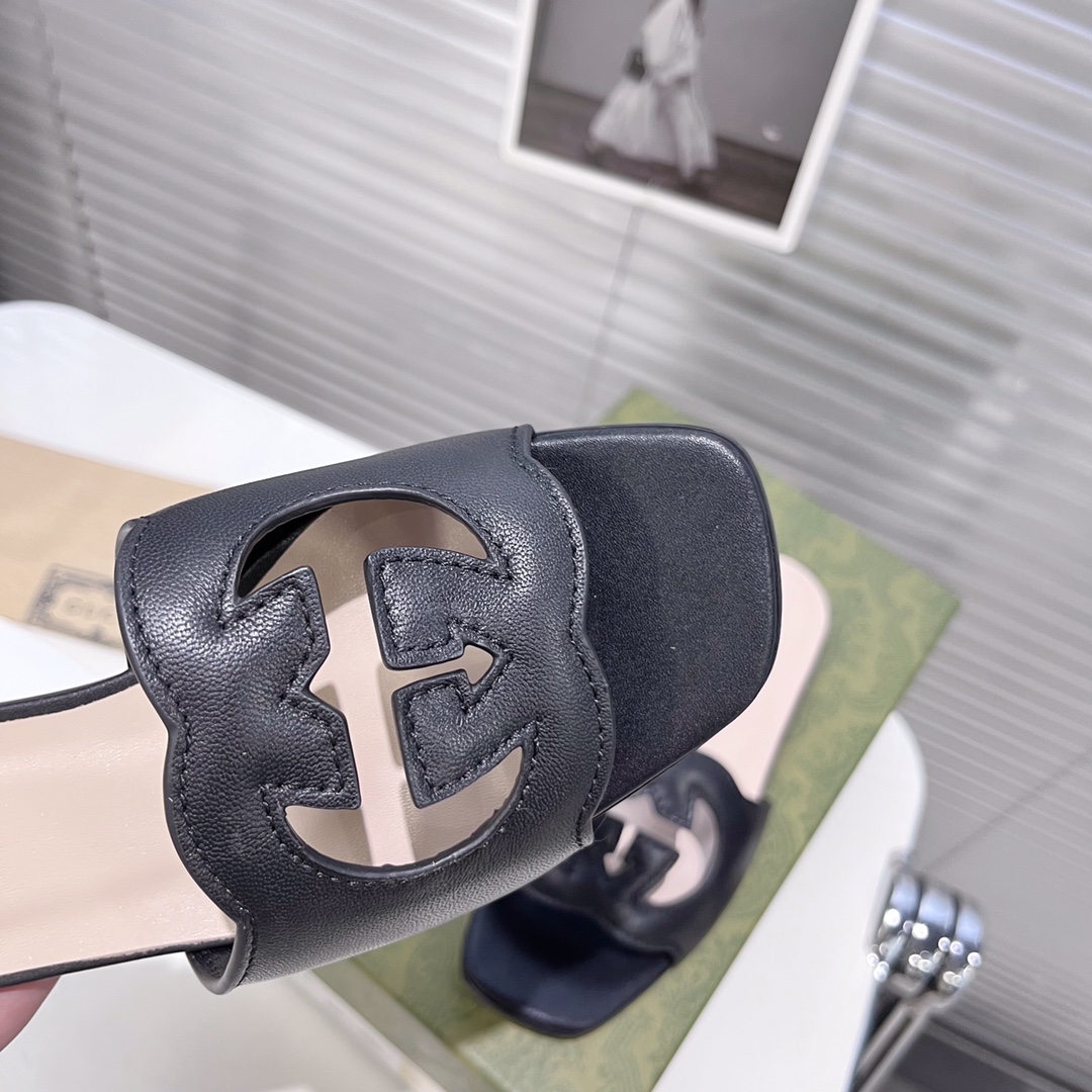 Gucci Damen GG Slide Sandale - EUR FASHION