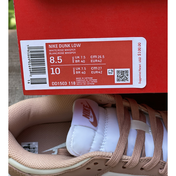 Nike Dunk Low „Rose Whisper“ Sneaker DD1503 118 - EUR FASHION