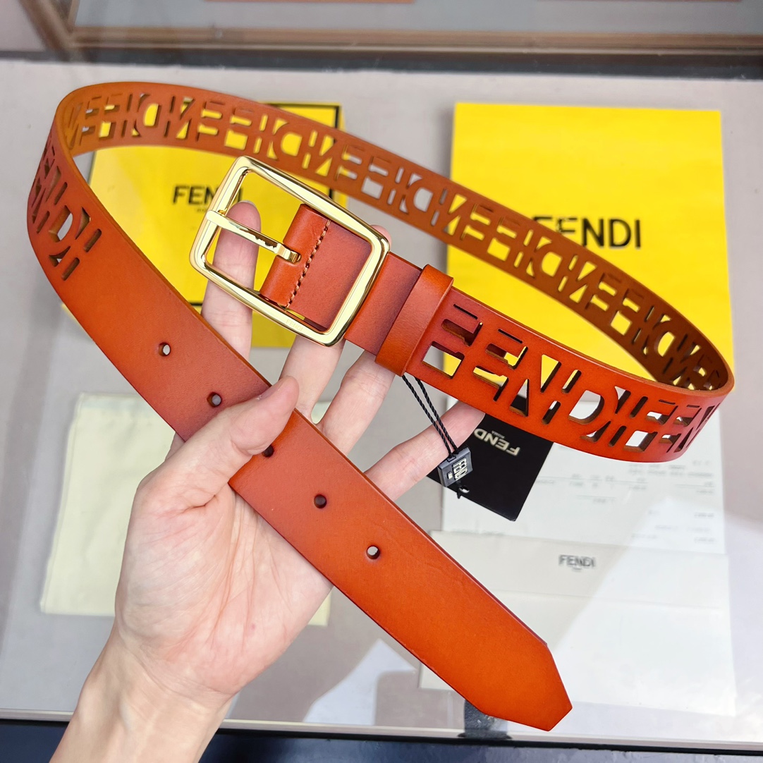 Fendi-Ledergürtel - EUR FASHION