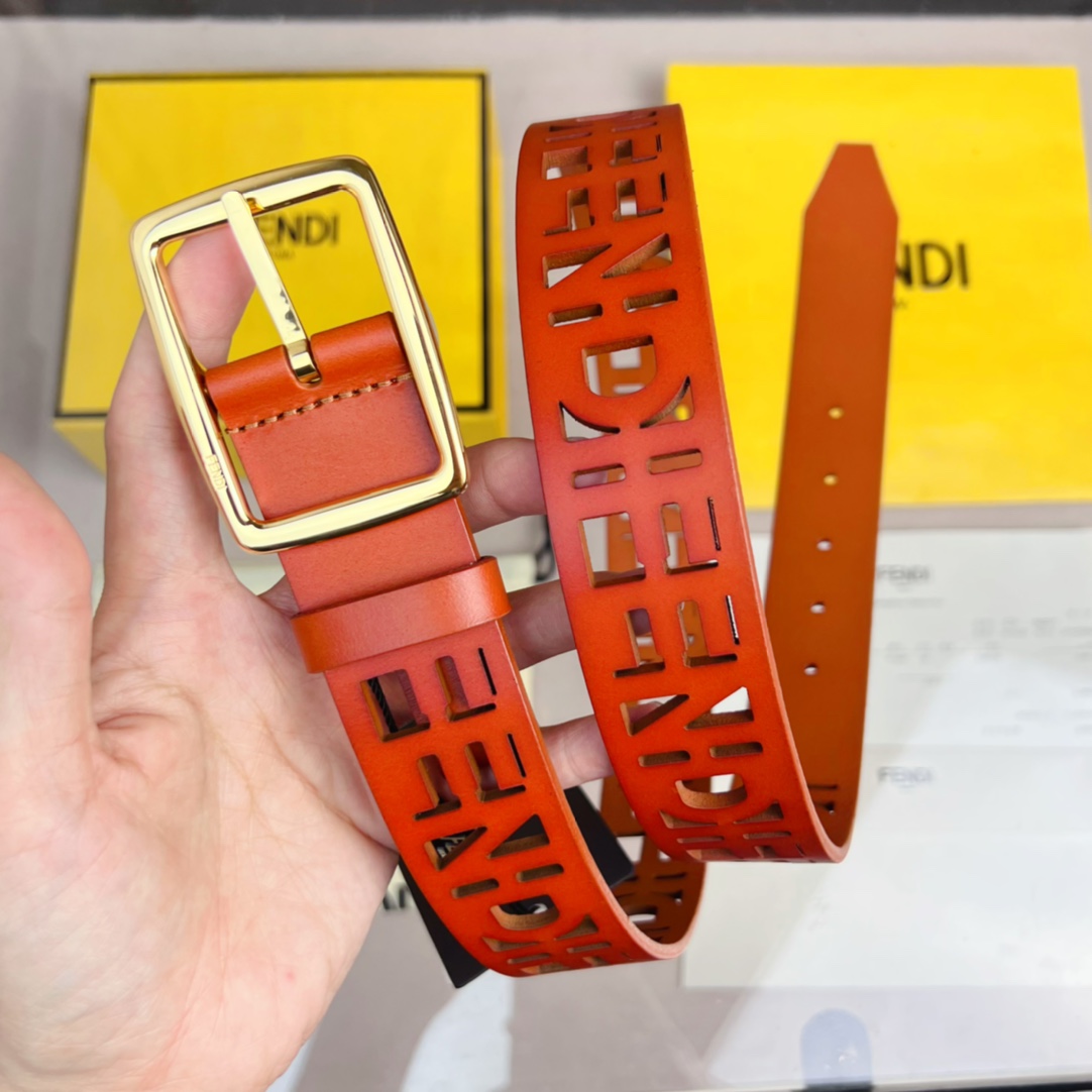 Fendi-Ledergürtel - EUR FASHION
