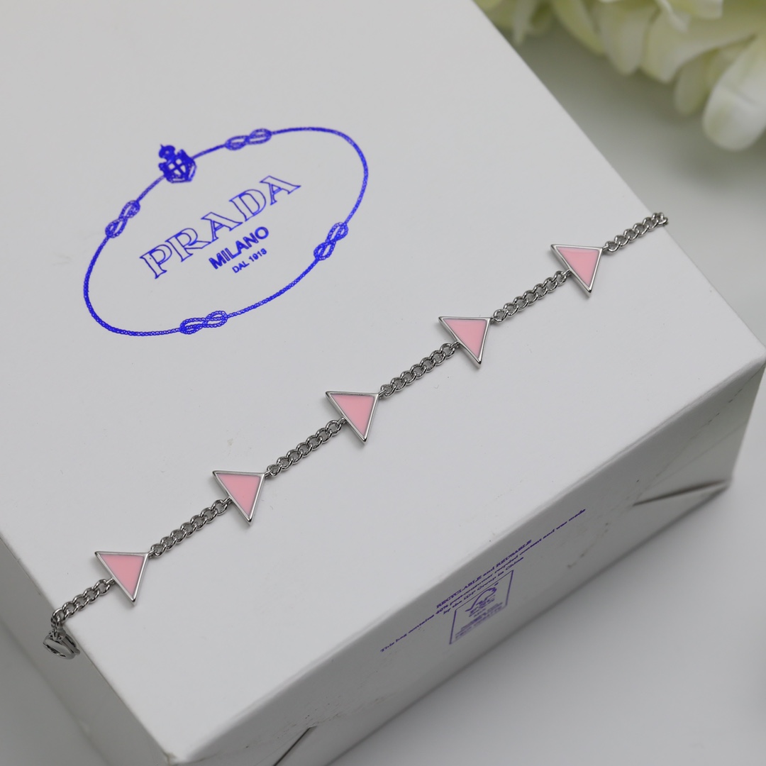 Prada Symbole-Armband in Alabasterrosa - EUR FASHION