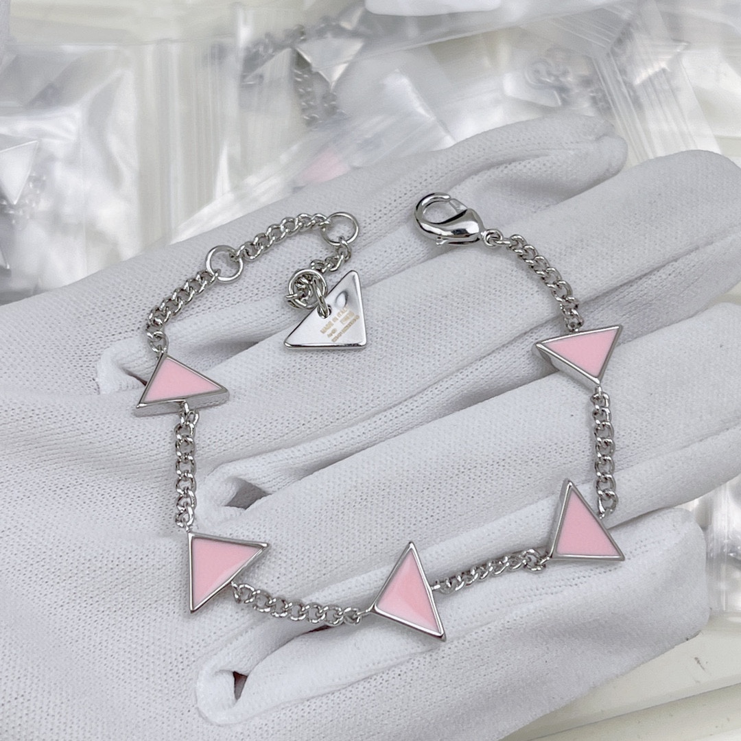 Prada Symbole-Armband in Alabasterrosa - EUR FASHION