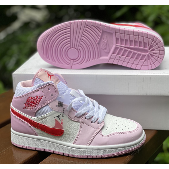 Nike Damen Air Jordan 1 Mid „Valentine’s Day“ Sneaker DR0174-500 - EUR FASHION