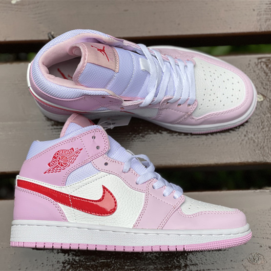 Nike Damen Air Jordan 1 Mid „Valentine’s Day“ Sneaker DR0174-500 - EUR FASHION