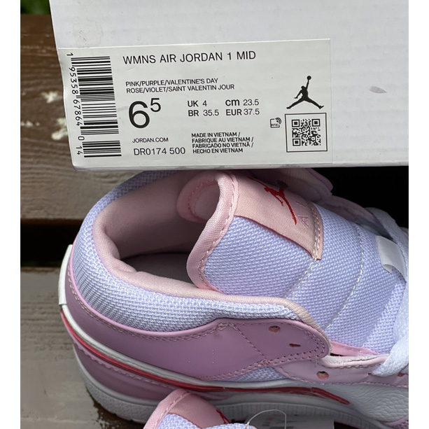 Nike Damen Air Jordan 1 Mid „Valentine’s Day“ Sneaker DR0174-500 - EUR FASHION