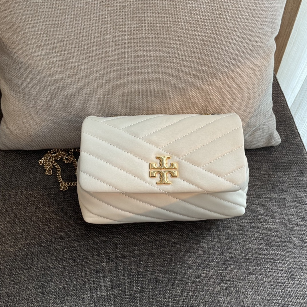 ToryBurch Kira Chevron Convertible Umhängetasche (18–12,5–5,5 cm) TB316M - EUR FASHION