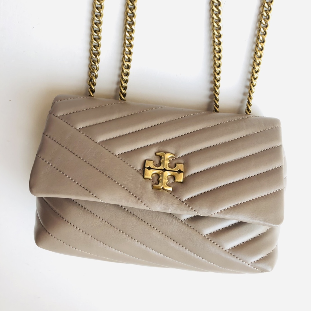 ToryBurch Kira Chevron Convertible Umhängetasche (22,5–15–8 cm) TB316S90452 - EUR FASHION