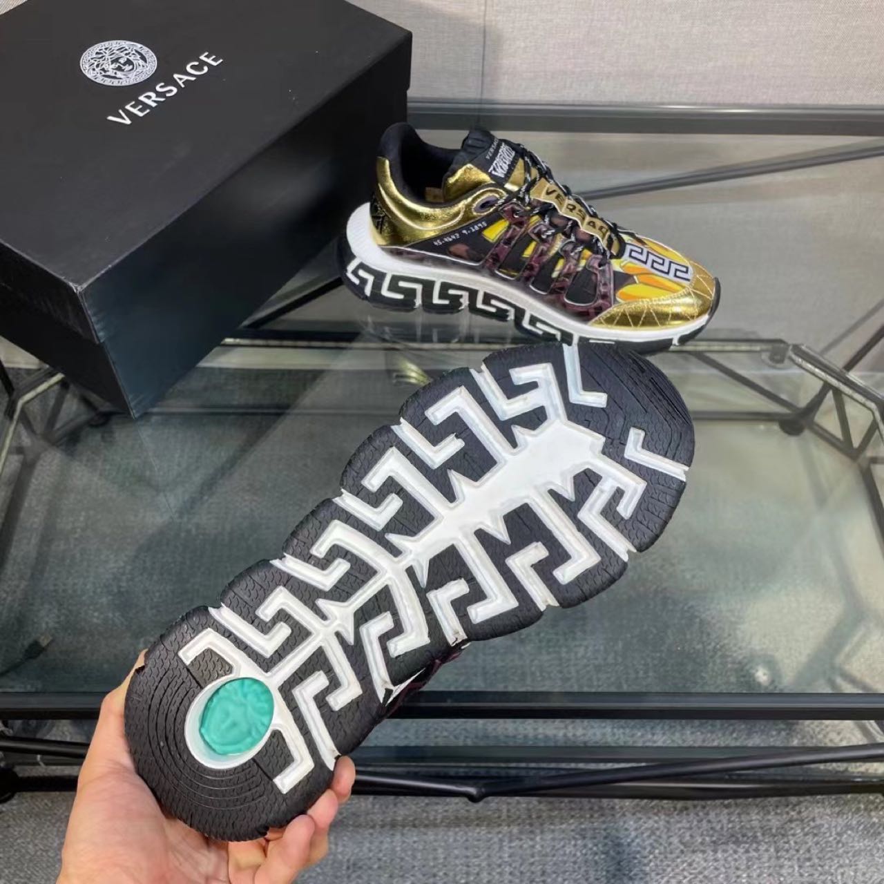 Versace Fendace Trigreca-Turnschuhe - EUR FASHION