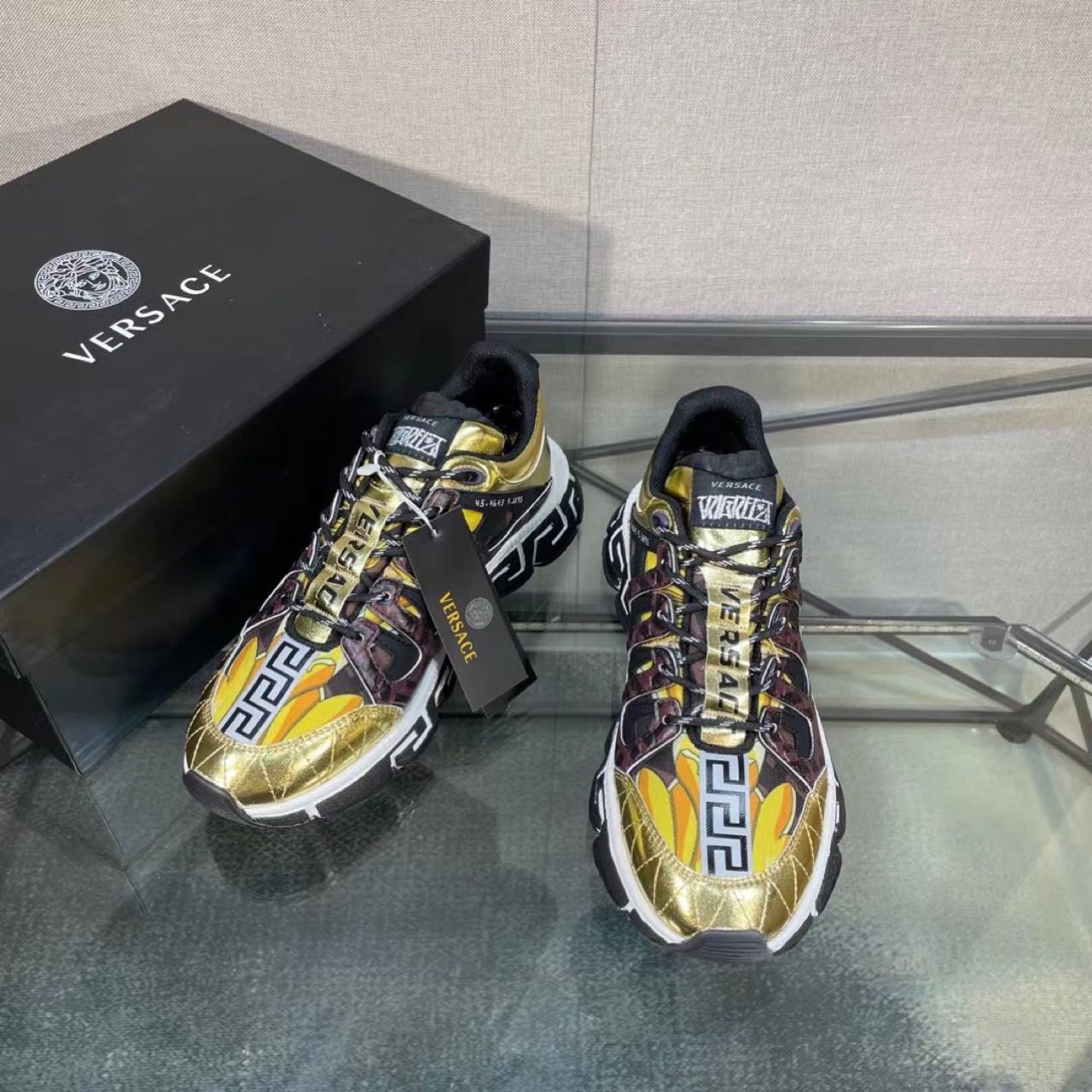 Versace Fendace Trigreca-Turnschuhe - EUR FASHION