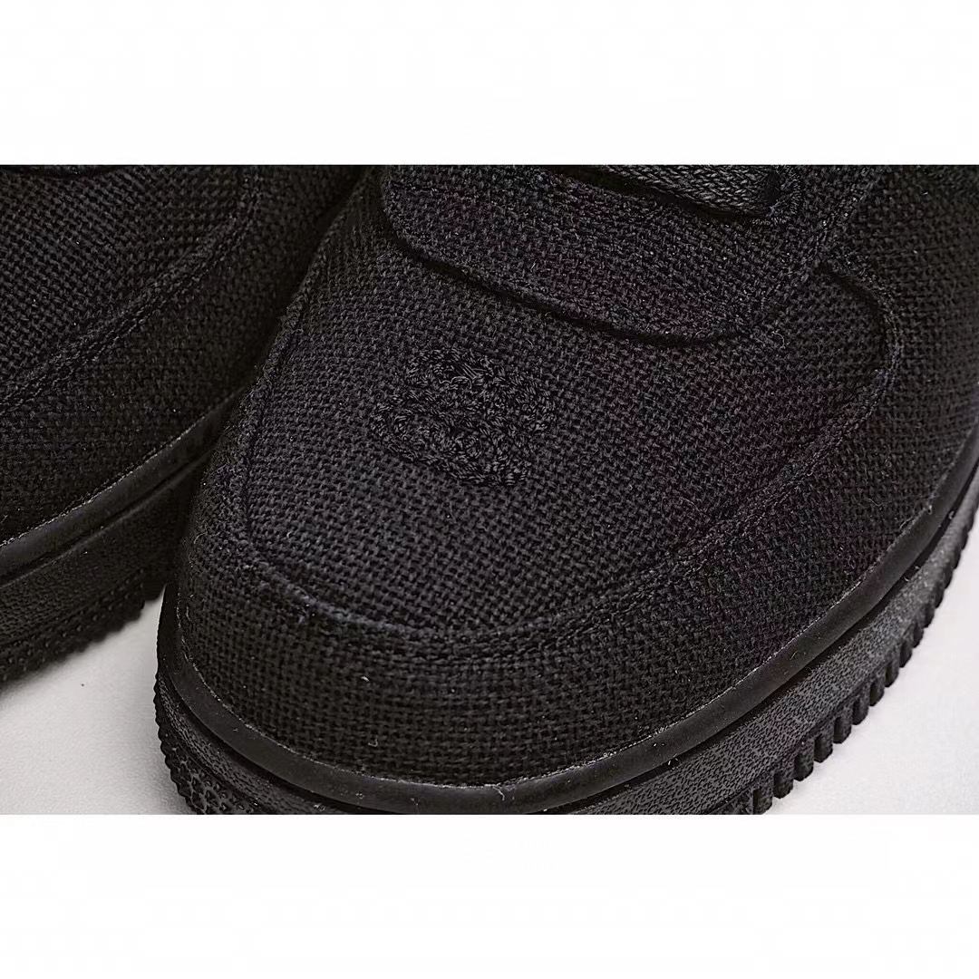 Tussy x Nike Air Force 1 Low „Black Cool“ Sneaker - EUR FASHION