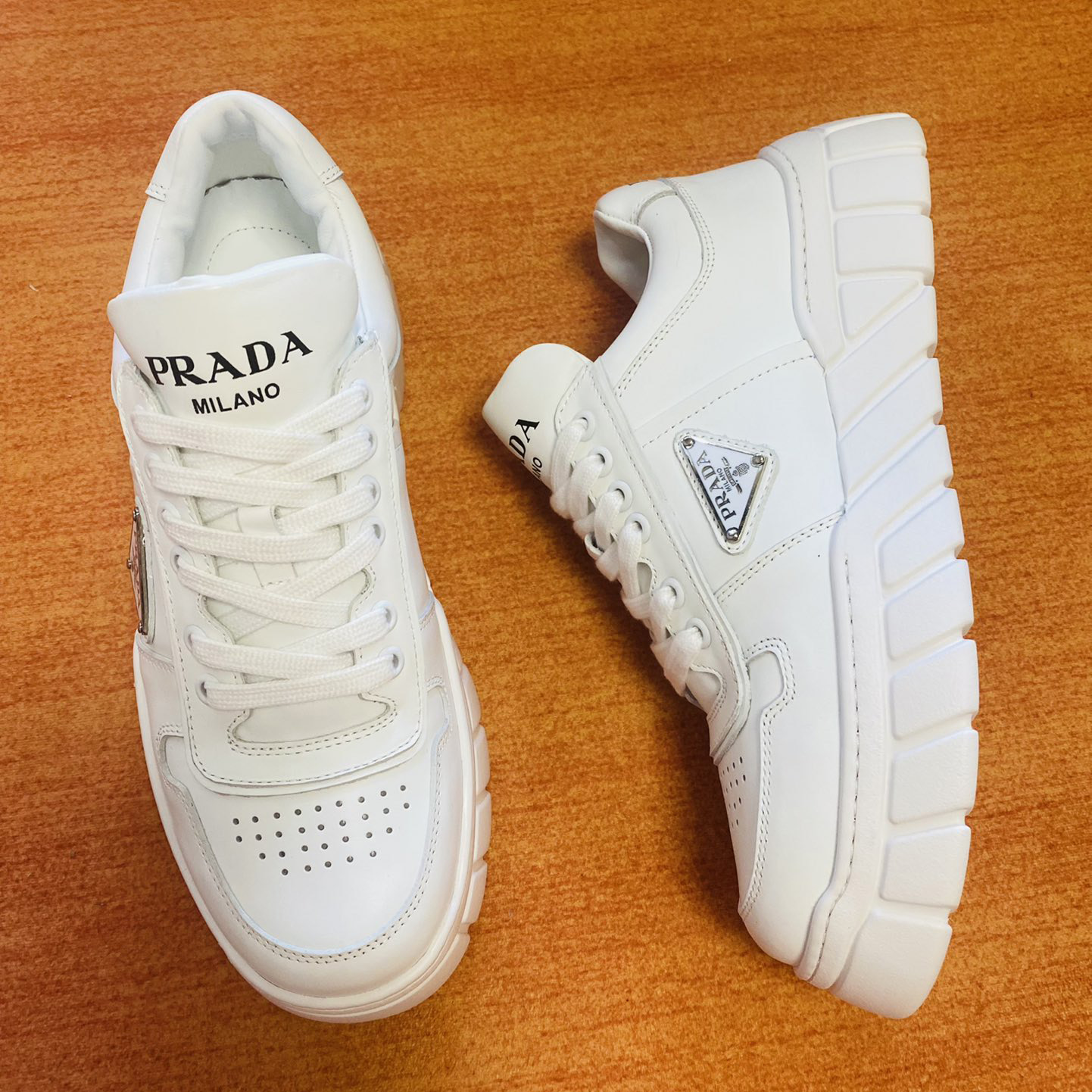 Prada-Ledersneaker - EUR FASHION