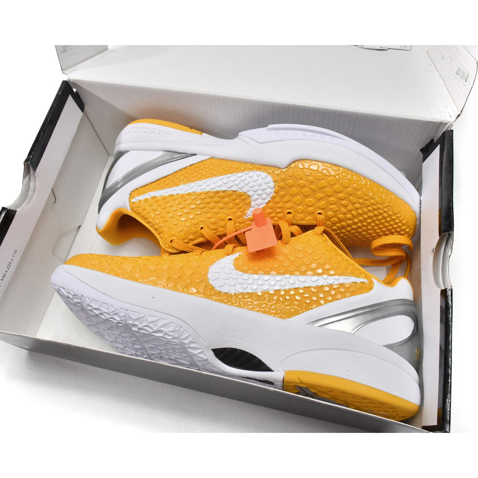 Nike Zoom Kobe VI TB Gelber Sneaker 454142-700 - EUR FASHION