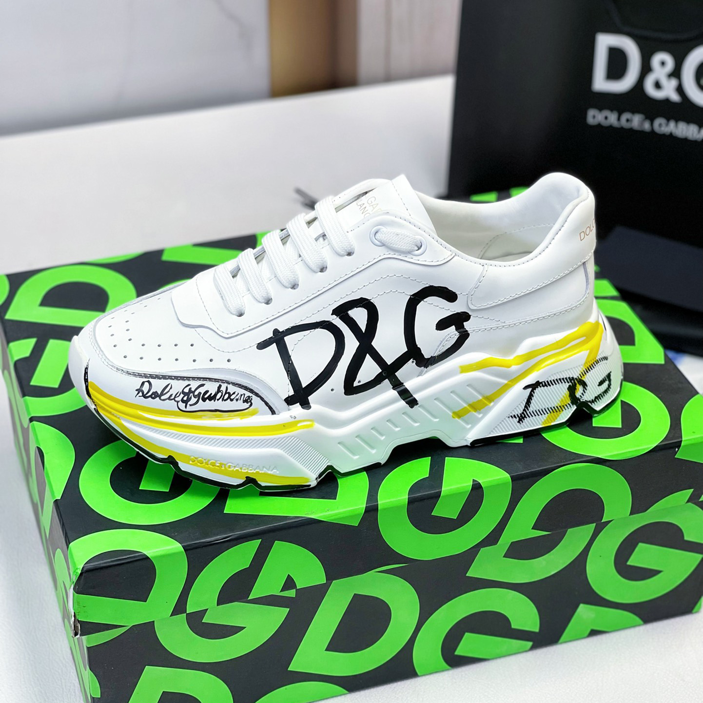 Dolce & Gabbana Daymaster-Sneaker aus Kalbsnappaleder - EUR FASHION