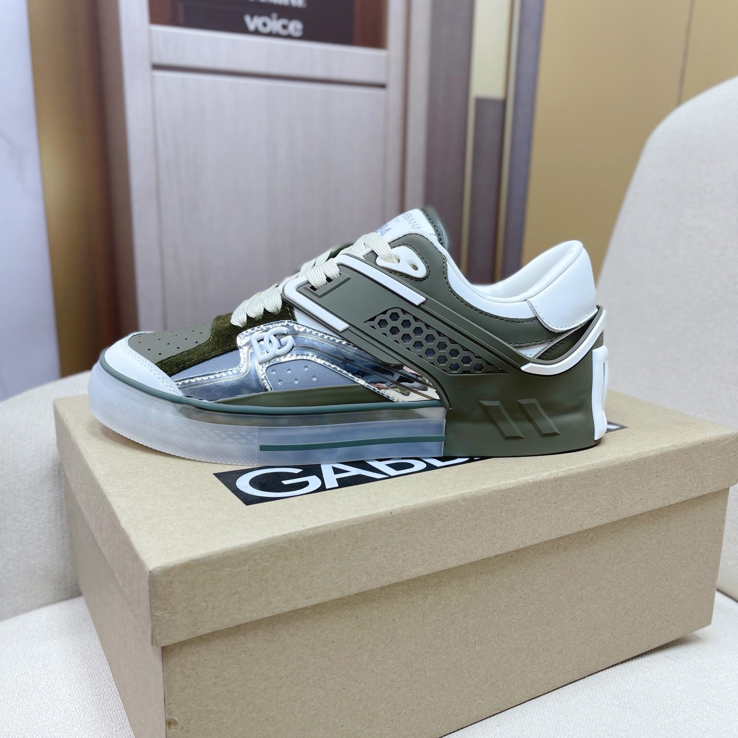 Dolce & Gabbana Custom 2.Zero Sneakers aus Kalbsleder - EUR FASHION