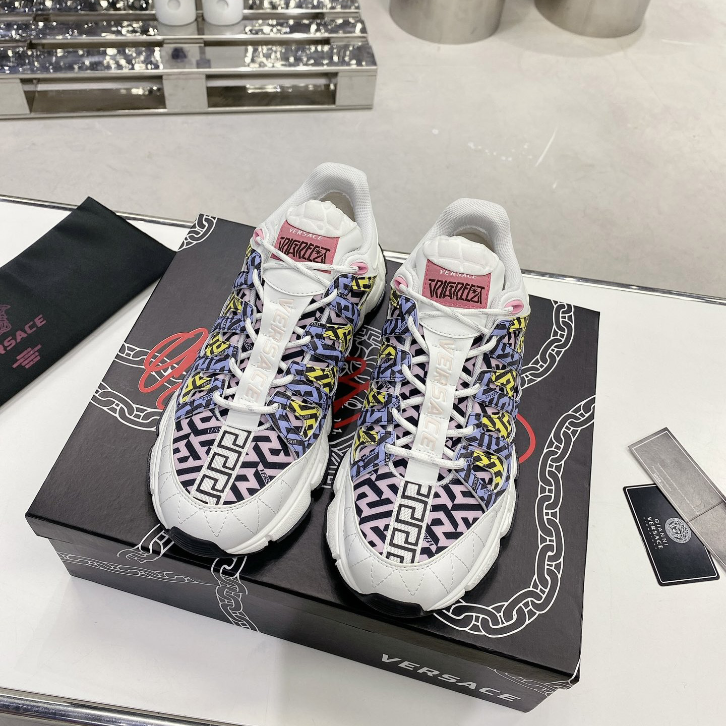 Versace Trigreca-Turnschuhe - EUR FASHION