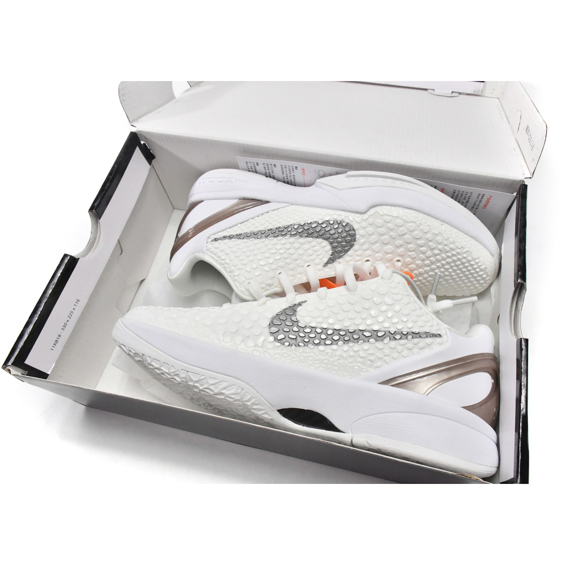 Nike Zoom Kobe VI PE Weißer Sneaker S96904-100 - EUR FASHION