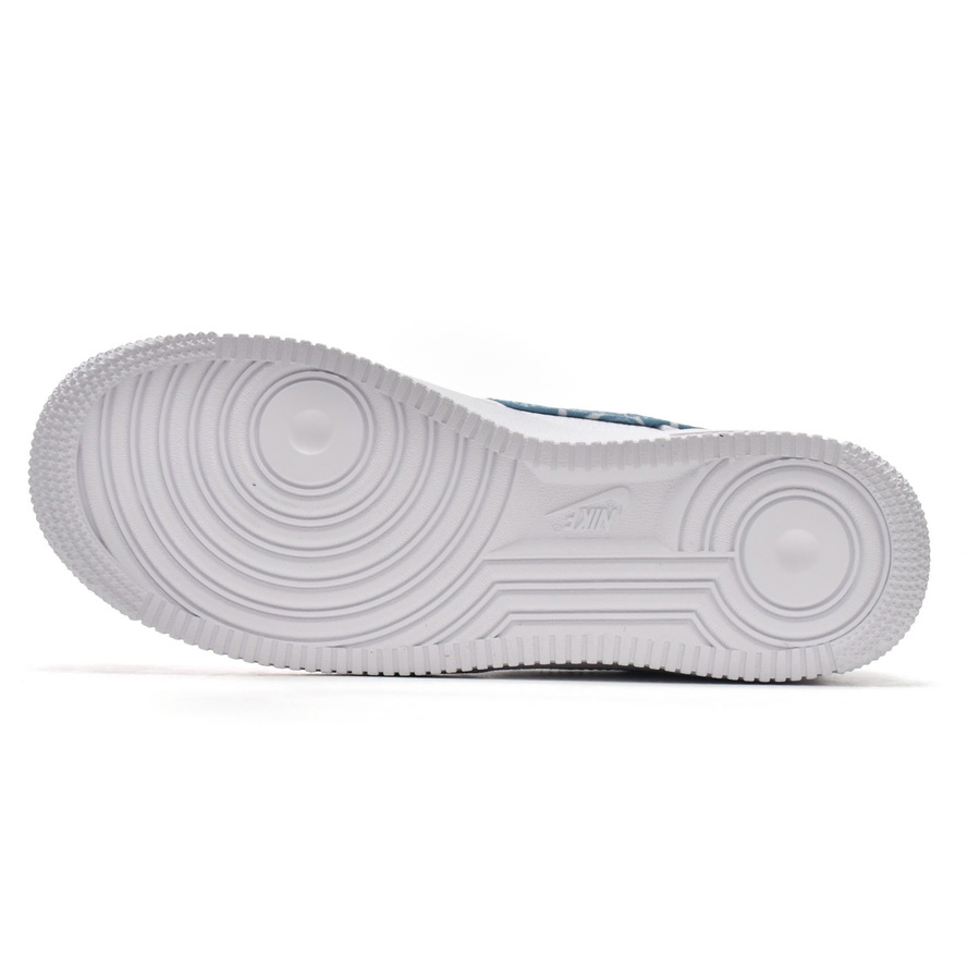 Nike Air Force 1 Low Blauer Paisley-Sneaker DH4406-100 - EUR FASHION