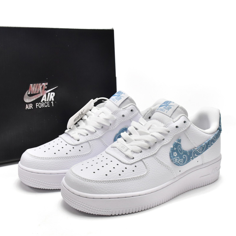 Nike Air Force 1 Low Blauer Paisley-Sneaker DH4406-100 - EUR FASHION