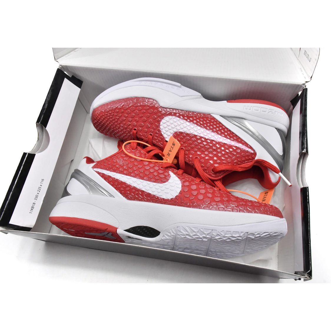 Nike Zoom Kobe VI TB Roter Sneaker 454142-600 - EUR FASHION
