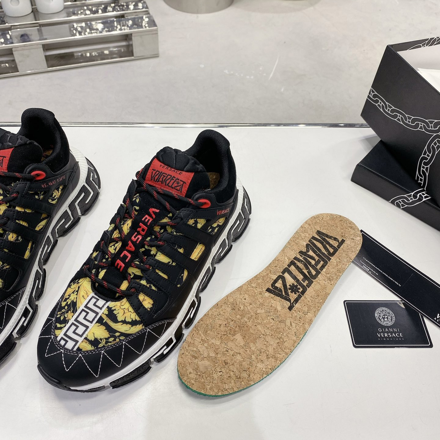 Versace Trigreca-Turnschuhe - EUR FASHION