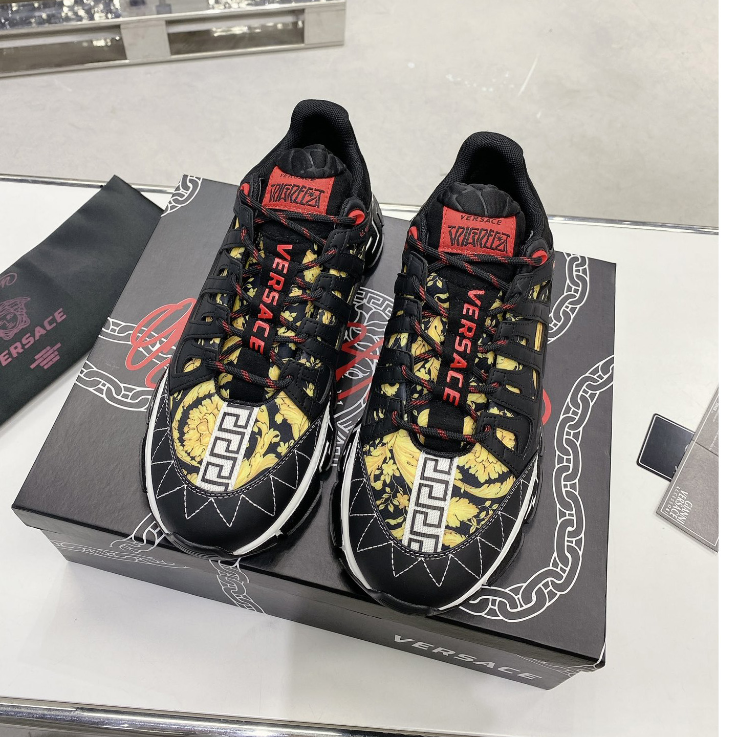 Versace Trigreca-Turnschuhe - EUR FASHION