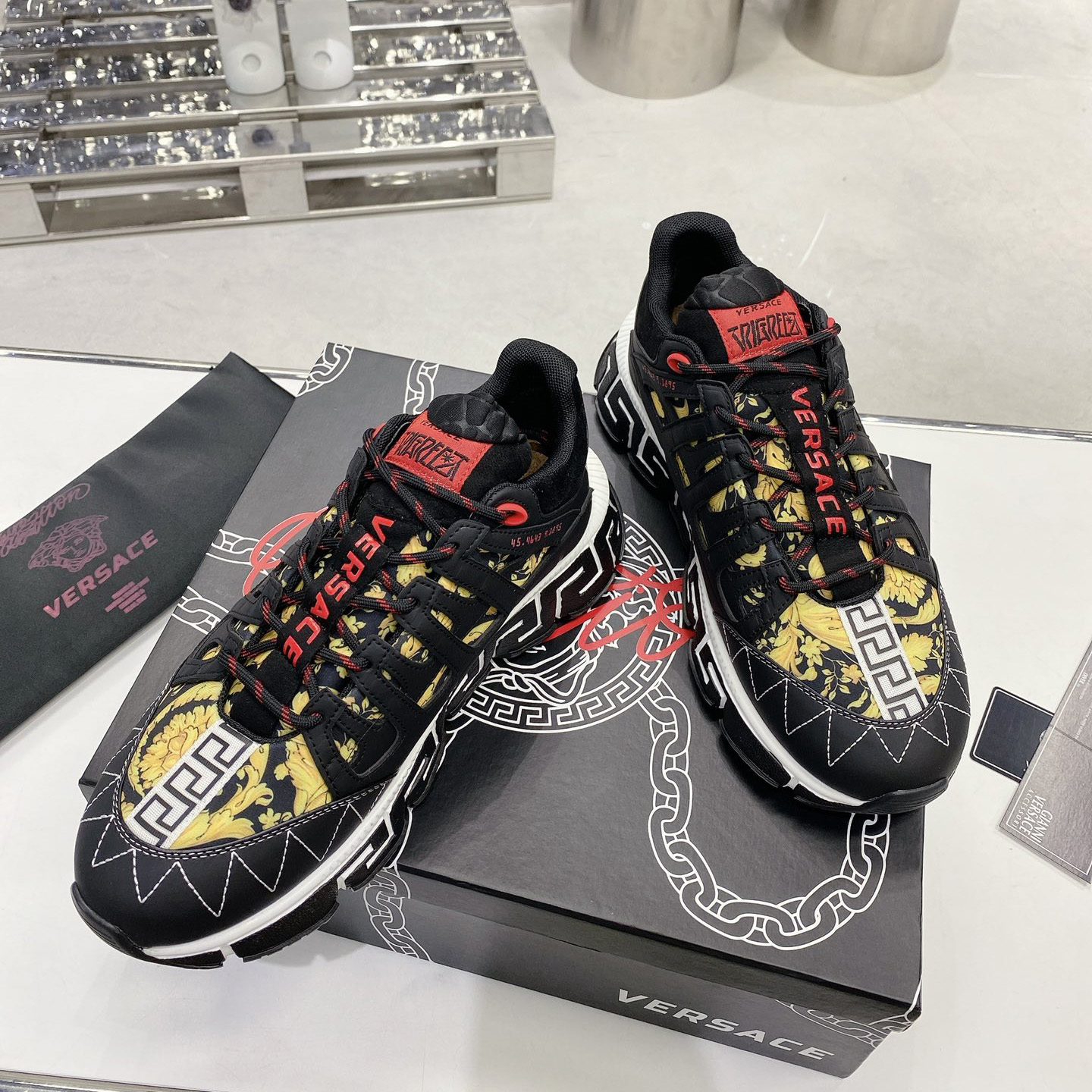 Versace Trigreca-Turnschuhe - EUR FASHION