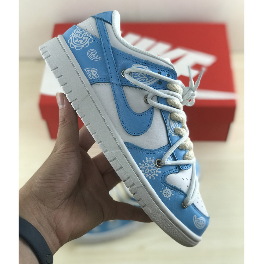 Nike SB Dunk Low Lot „Blau/Weiß Paisleye“ Sneaker DD1503-109 - EUR FASHION