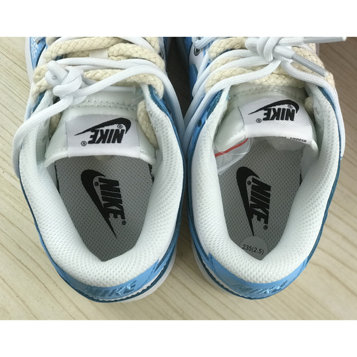 Nike SB Dunk Low Lot „Blau/Weiß Paisleye“ Sneaker DD1503-109 - EUR FASHION