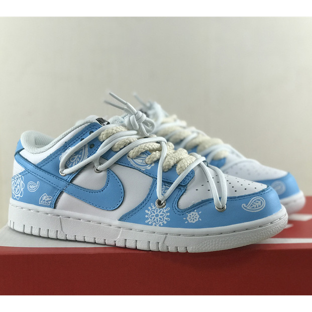 Nike SB Dunk Low Lot „Blau/Weiß Paisleye“ Sneaker DD1503-109 - EUR FASHION