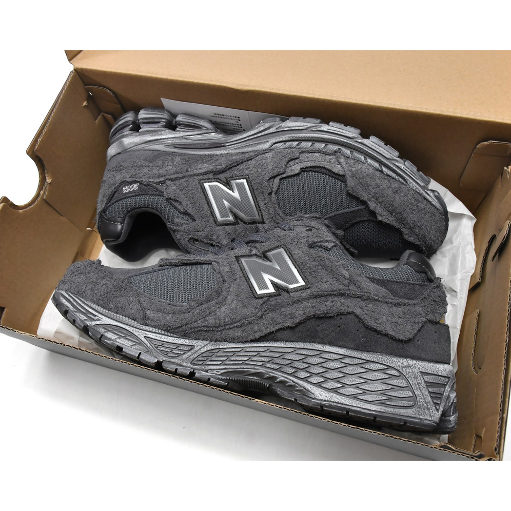 New Balance 2002R Phantom Schwarze Turnschuhe M2002RDB - EUR FASHION