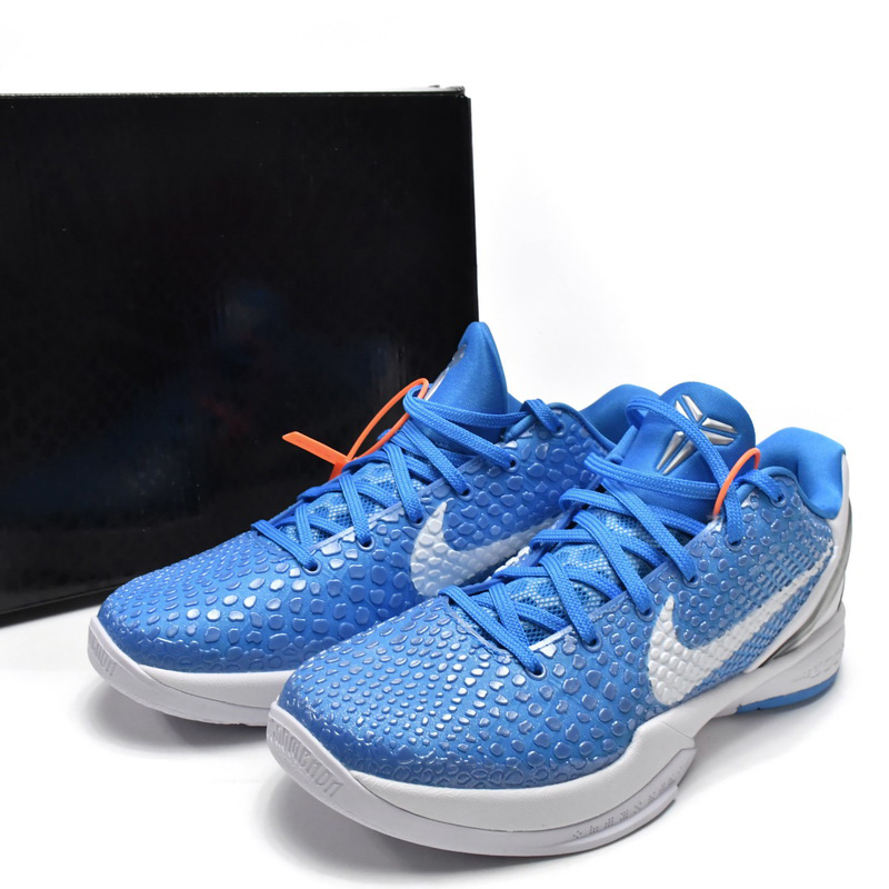 Nike Zoom Kobe VI TB North Carolina Blauer Sneaker 454142-004 - EUR FASHION