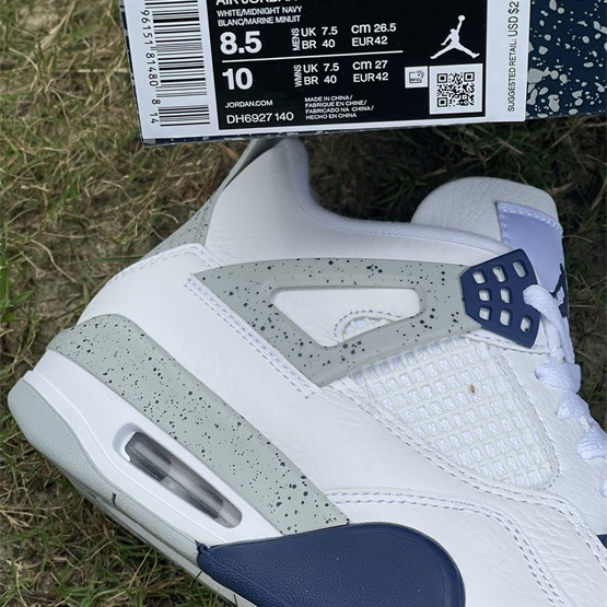 Air Jordan 4 „Midnight Navy“ Turnschuhe DH6927-140 - EUR FASHION
