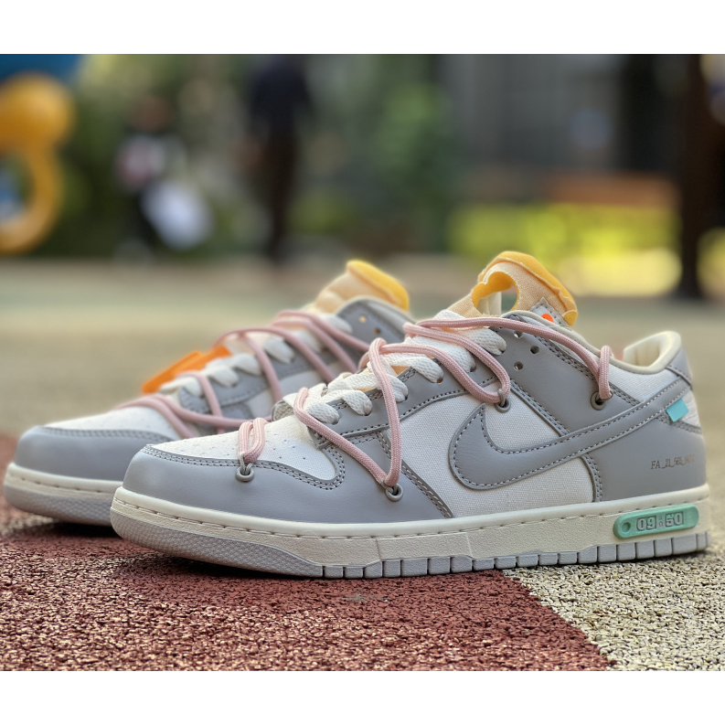 Off-White x Nike Sb Dunk NO.09 Low „The 50“ Sneaker DM1602-109 - EUR FASHION