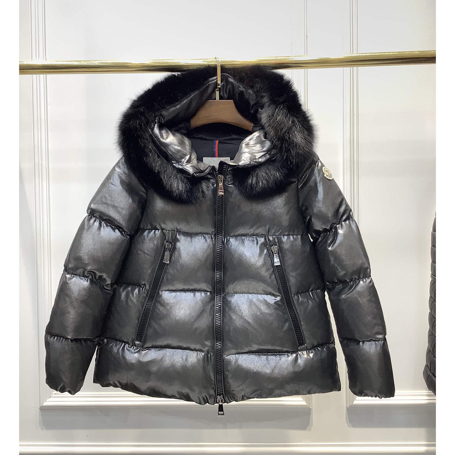 Moncler Laiche kurze Daunenjacke - EUR FASHION