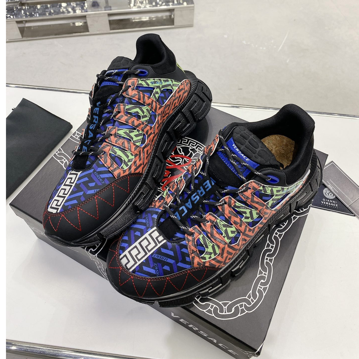 Versace Trigreca-Turnschuhe - EUR FASHION